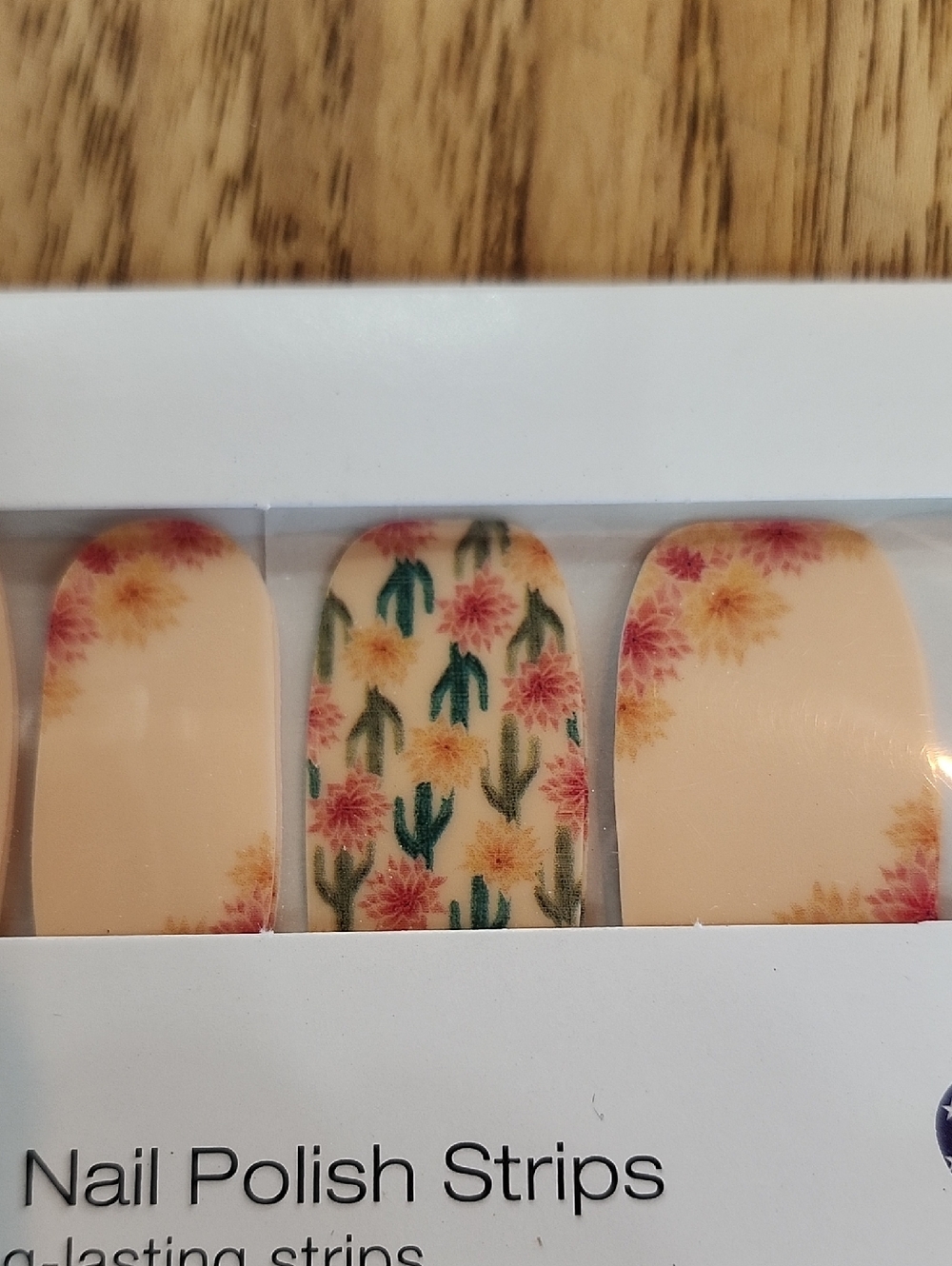 👉*NWT* COLOR STREET "DESERT FLORA" 100% NAIL POLISH STRIPS ~CACTUS BLOSSOMS~USA
